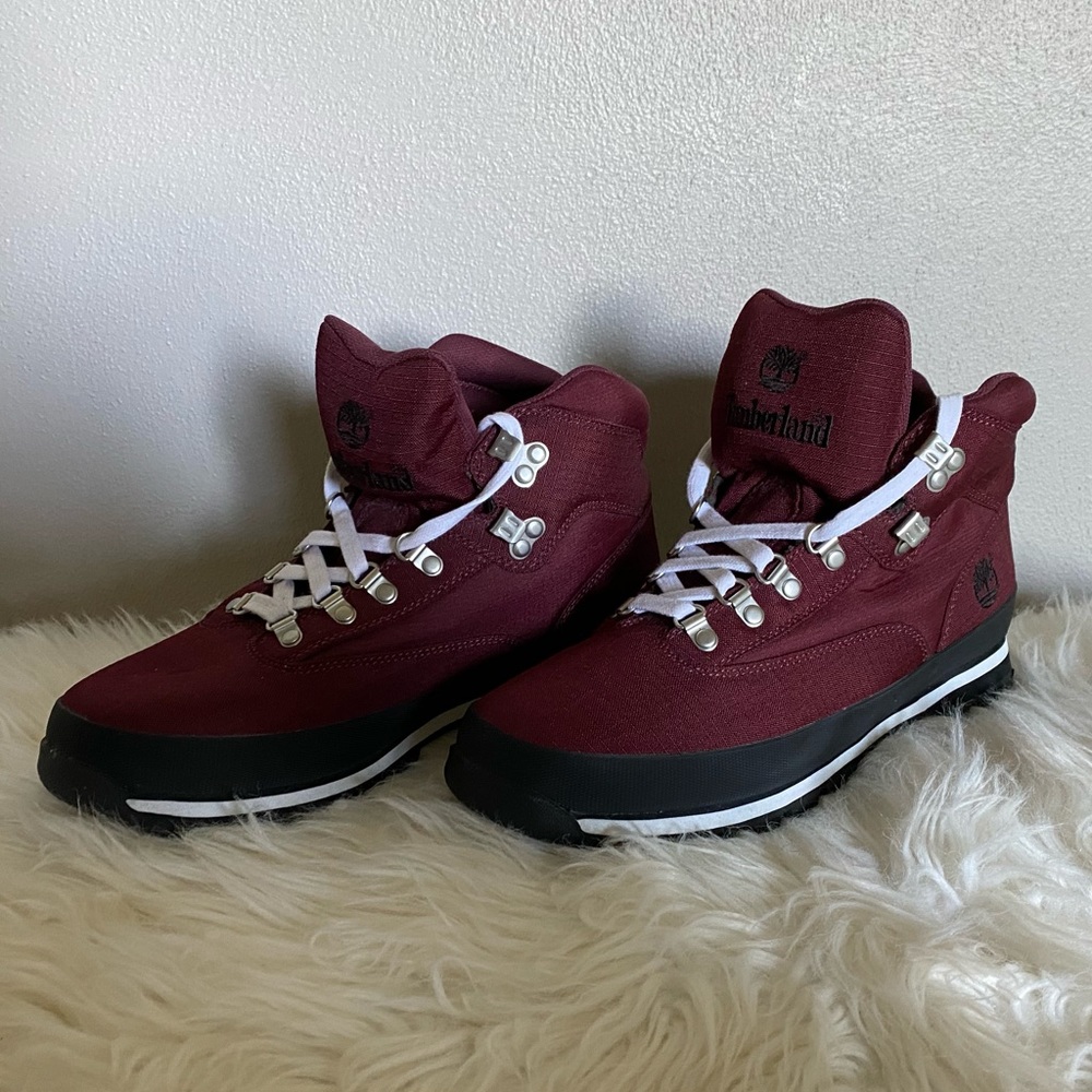 NEW!!! Timberland Euro Hiker Cordura Fabric Boots